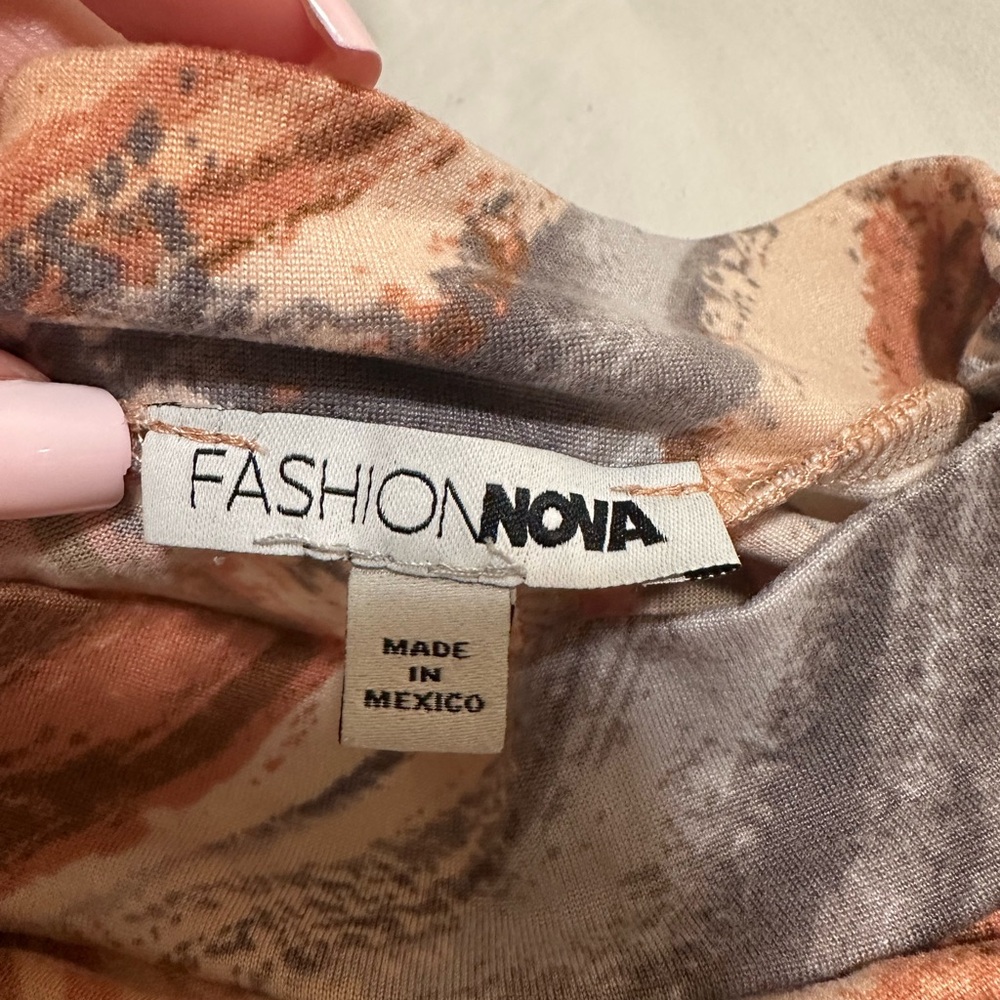 Fashion Nova Work Of Art Midi Dress - Nude - Picture 5 of 6